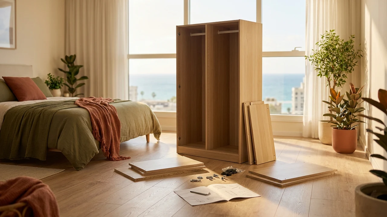 Furniture assembly service artwork for Sagur