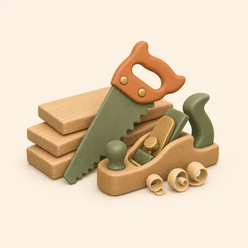 Carpentry service artwork for Sagur