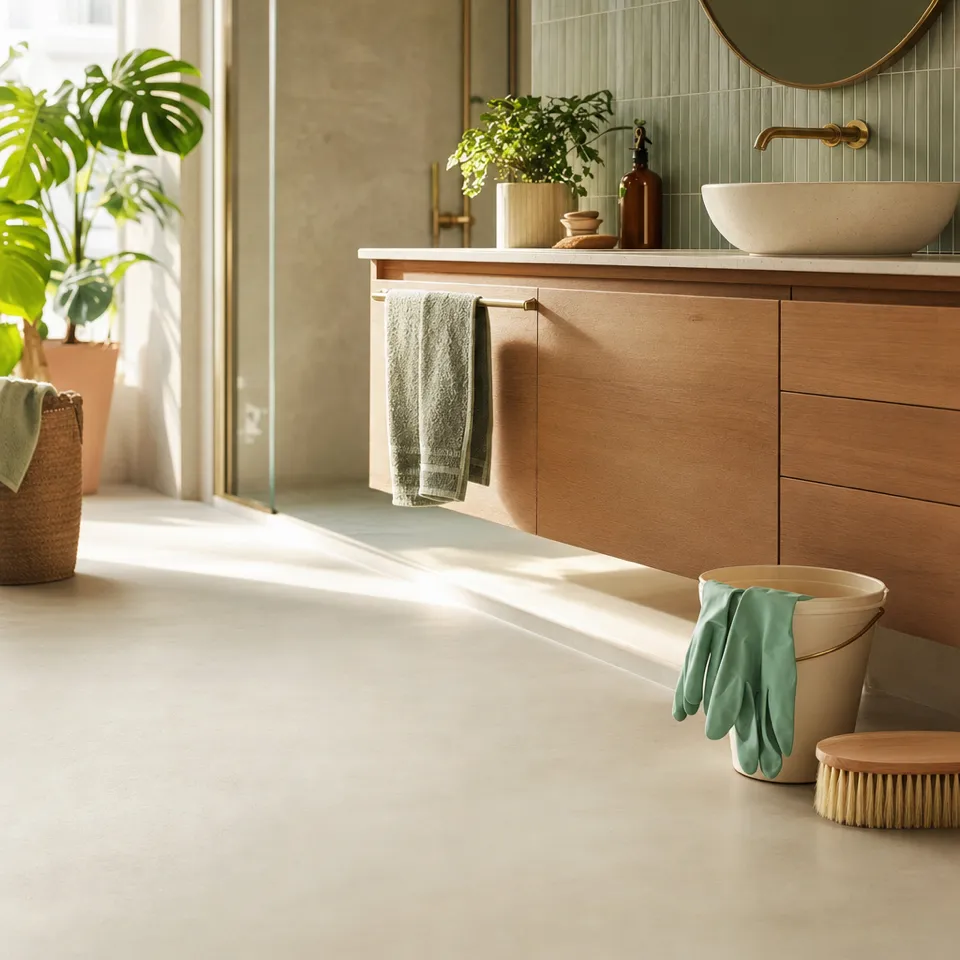 Deep cleaning service artwork for Sagur