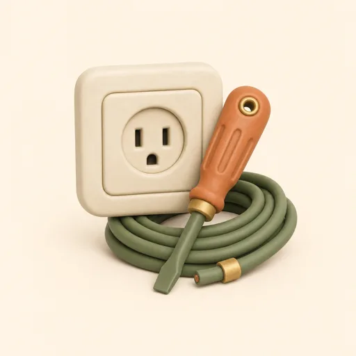 Electrician service artwork for Sagur