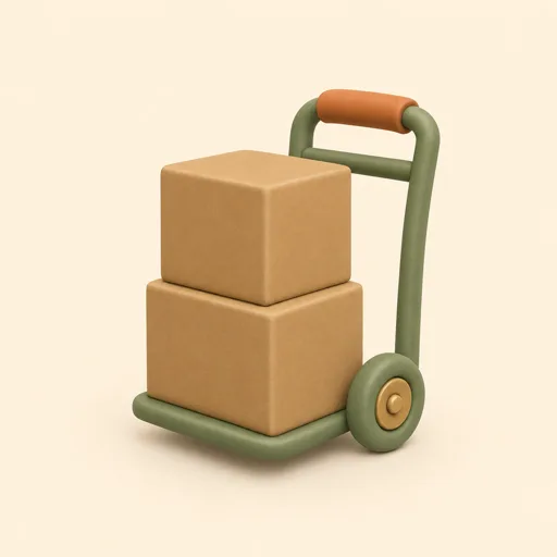 Moving help service artwork for Sagur