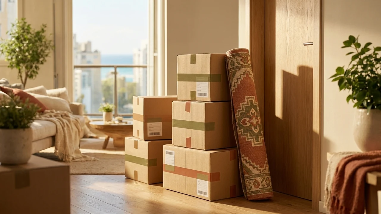 Moving help service artwork for Sagur