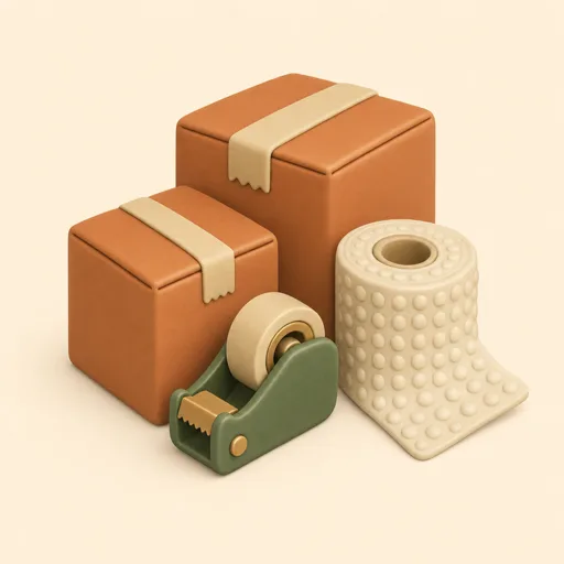 Packing service artwork for Sagur