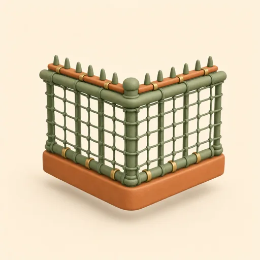 Balcony bird proofing service artwork for Sagur