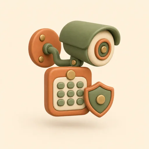 Smart security service artwork for Sagur