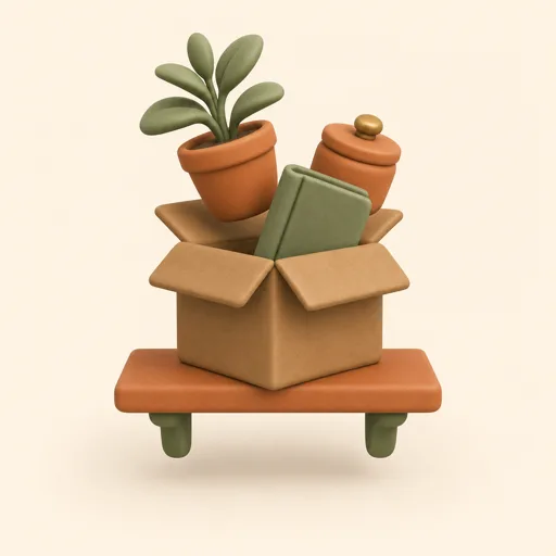 Unpacking service artwork for Sagur