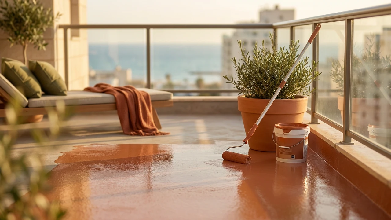 Waterproofing service artwork for Sagur